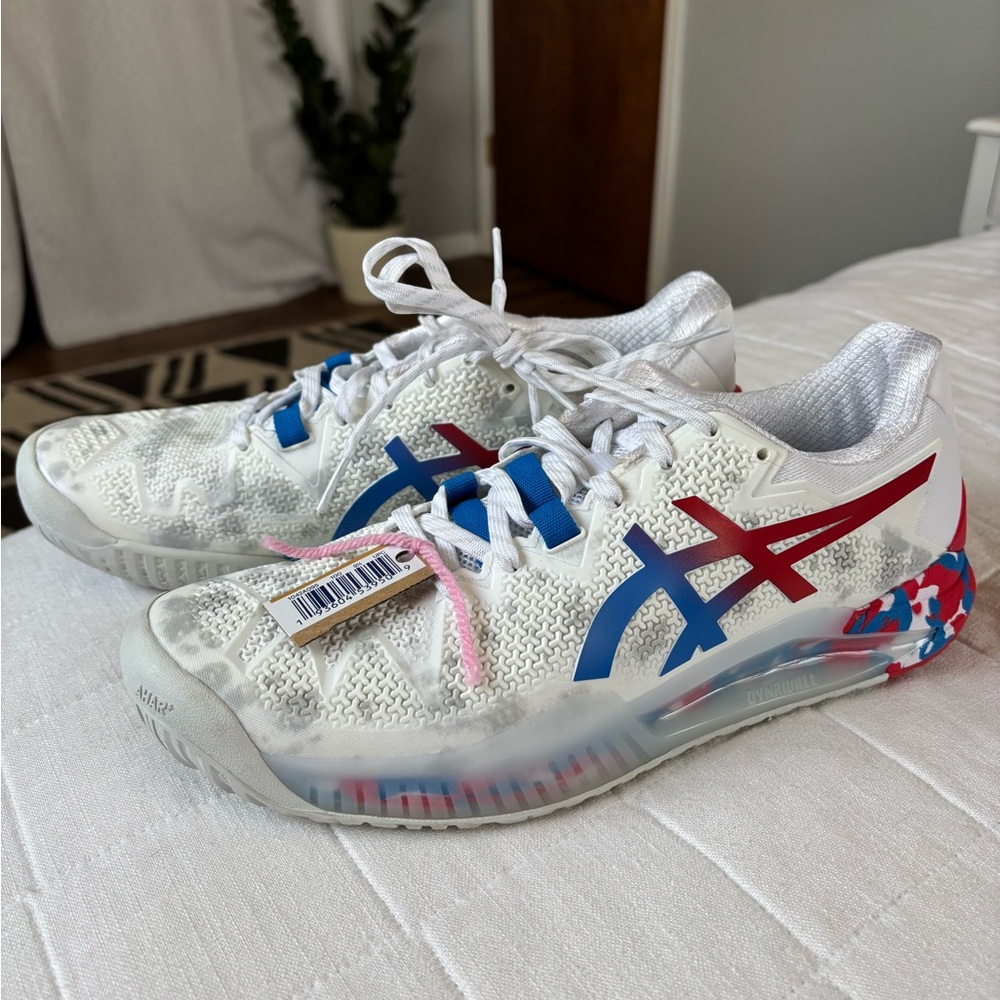 ASICS Woman’s GEL- Resolution 8 Tennis Shoes